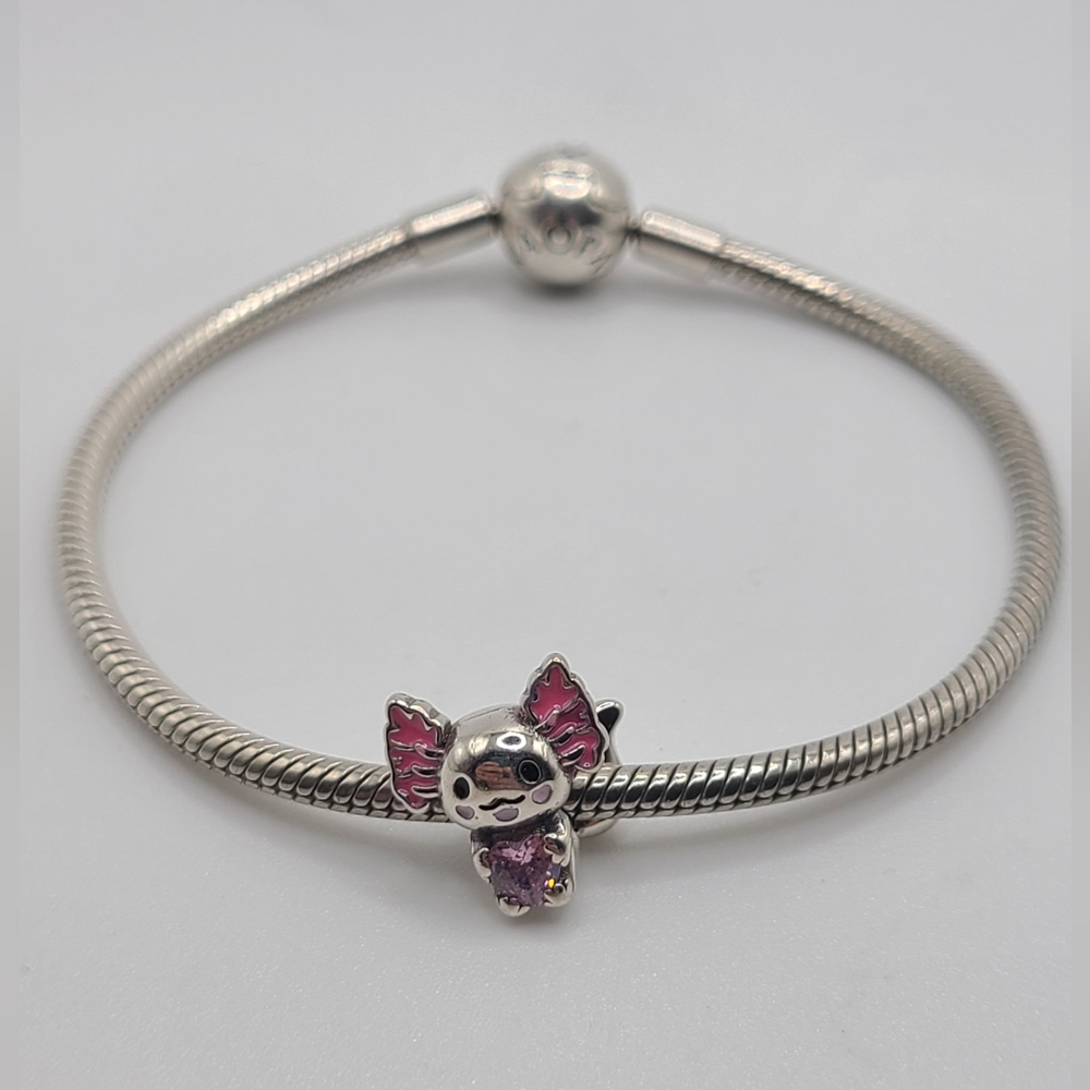 Sterling silver Axolotl Pandora charms- Not official pandora - Picture 6 of 6